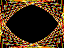 Example of 4-colour Master System output