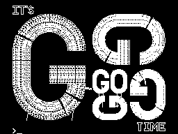 Screenshot showing wonkily-rendered Mandelbaum set