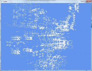 The vertices that make up Quake's start.bsp map.