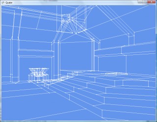 Quake uses a different standard coordinate system to XNA, so vertex component need to be swapped.