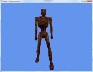 Textured zombie Alias model.