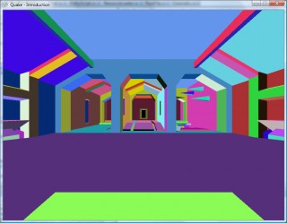 Attempting to group surfaces by plane (one colour per plane).