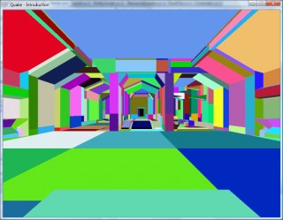 Ungrouped surfaces (one colour per surface).